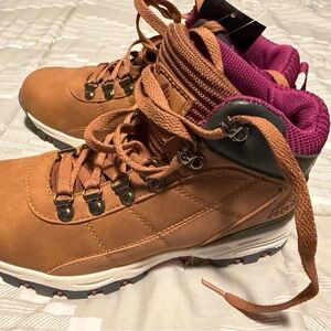 RBX Brown and Pink Winter Boots